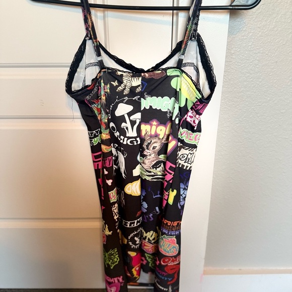 O-Mighty Logomania Dress Black - Picture 7 of 8